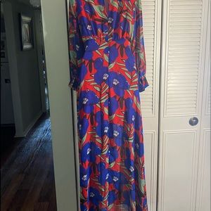 Multicolor maxi dress